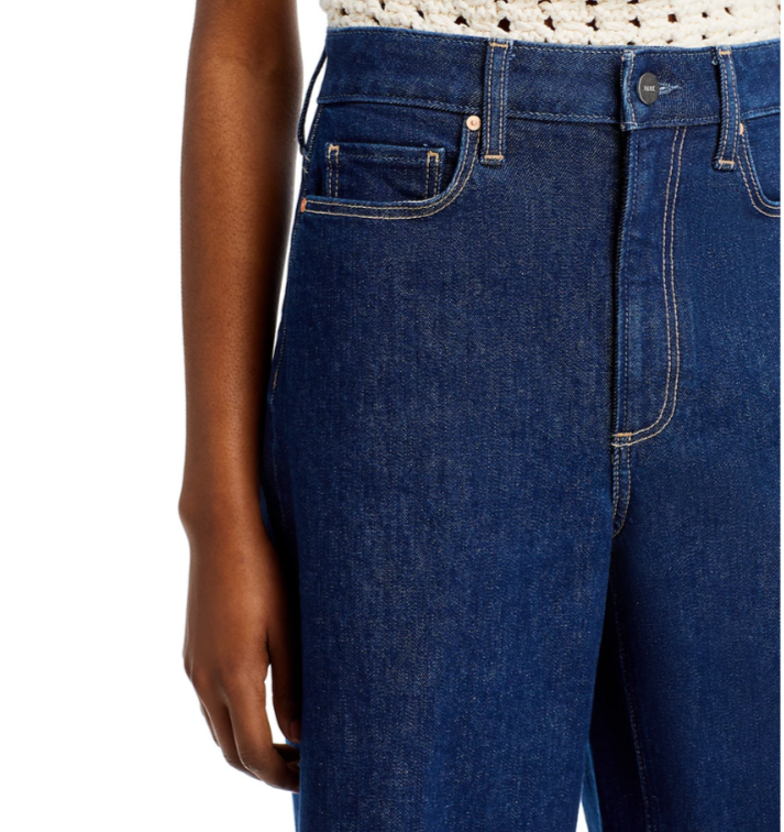 PAIGE Harper Wide Leg Ankle Jeans MSRP $249