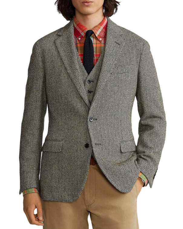 POLO Ralph Lauren Soft Herringbone Sport Coat MSRP $798