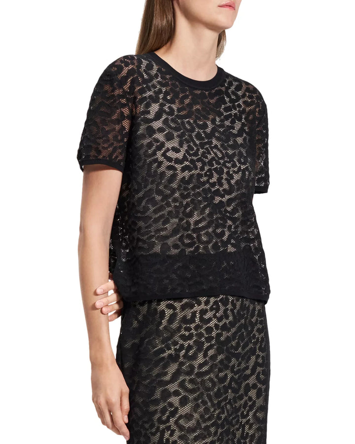 Theory Bleecker Lace Tee MSRP $325