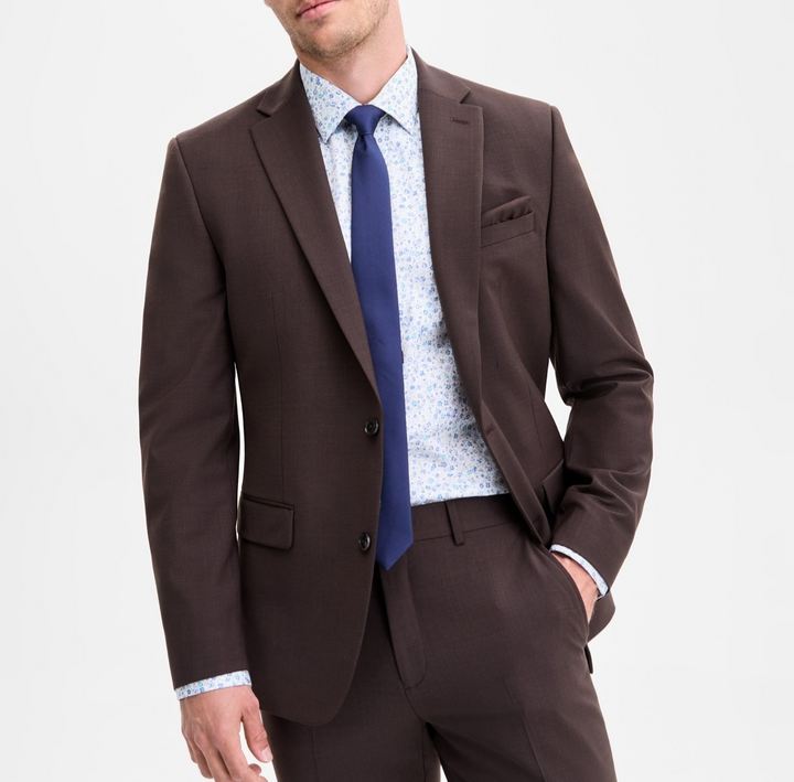 Bar III Men's Slim-Fit Wool-Blend Suit Separate Jacket MSRP $425