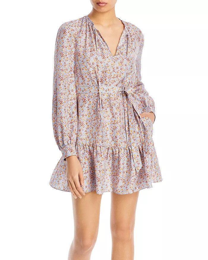 Rebecca Taylor Violet Fleur Mini Dress MSRP $395  # 10B 2348 New
