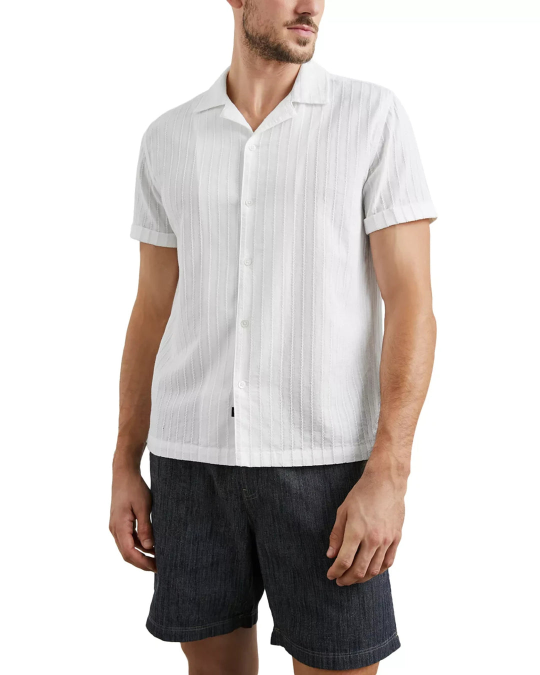 Rails Sinclair Button Front Camp Shirt MSRP $148