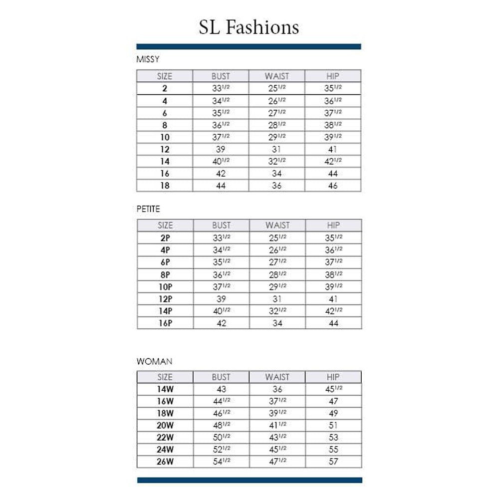 Sl Fashions Petite Ombre-Skirt Gown MSRP $139