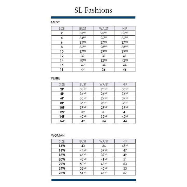 Sl Fashions Petite Ombre-Skirt Gown MSRP $139