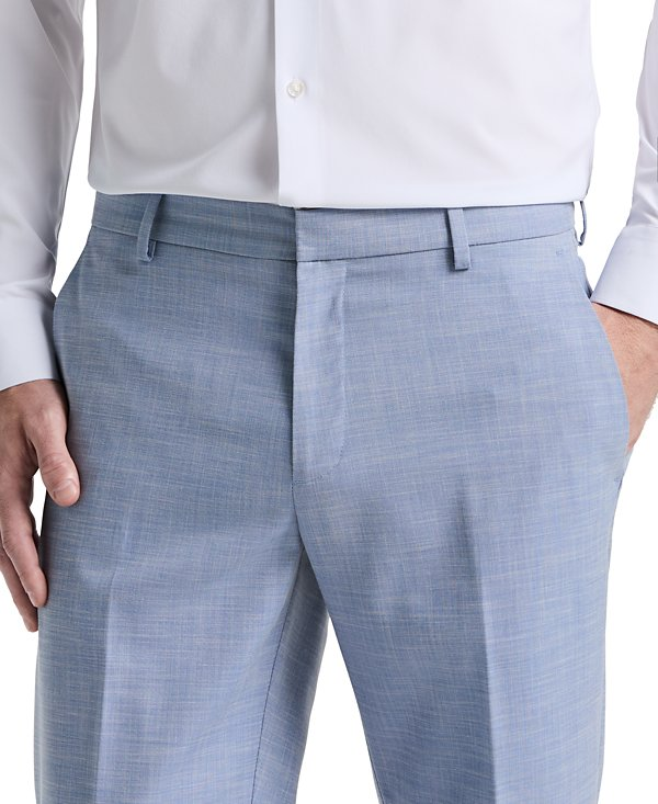 Perry Ellis Portfolio Men's Modern Fit Sharkskin Dress Pants MSRP $95