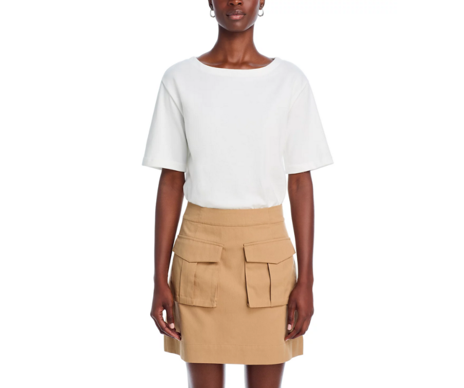 Veronica Beard Elowyn Mixed Media Dress MSRP $398