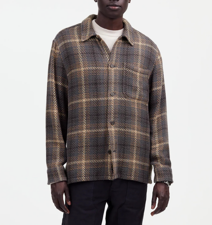 Madewell Boxy Twill Button Front Shirt Jacket MSRP $118