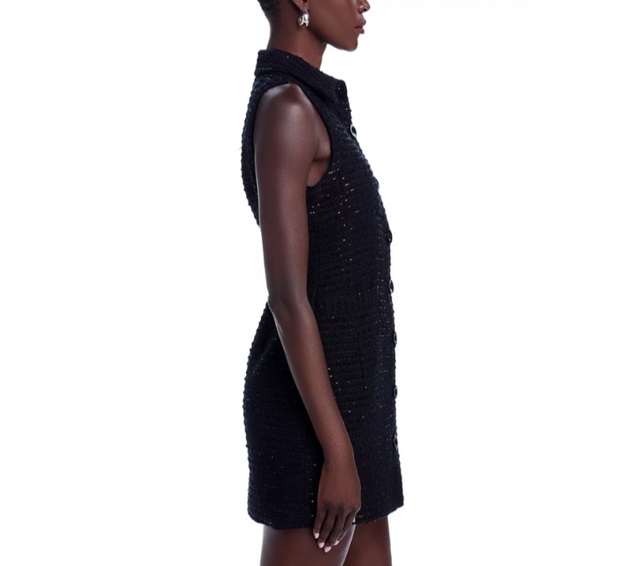 TOCCIN Sophia Button Front Tailored Dress MSRP $545