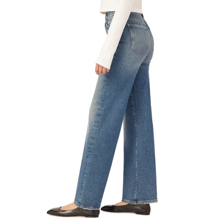 DL1961 Hepburn High Rise Wide Leg Jeans MSRP $219