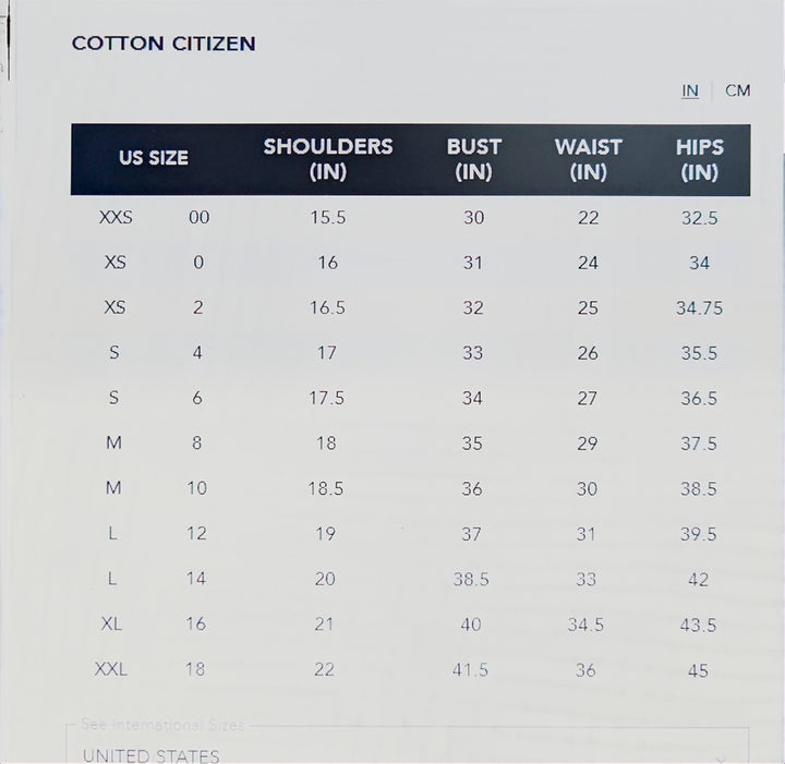 Cotton Citizen Marbella Tee MSRP $145
