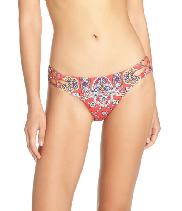 Nanette Lepore Pretty Tough Charmer Bikini Bottom $80