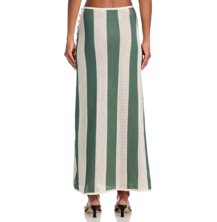 Agua Bendita Tove Palms Crochet Skirt MSRP $275