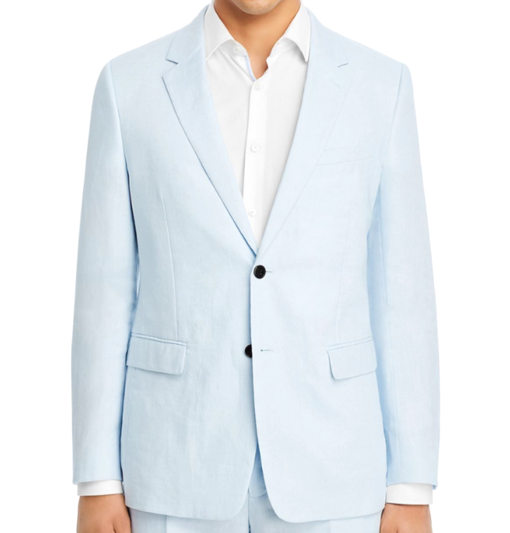 Theory Chambers Linen Suit Jacket MSRP $565