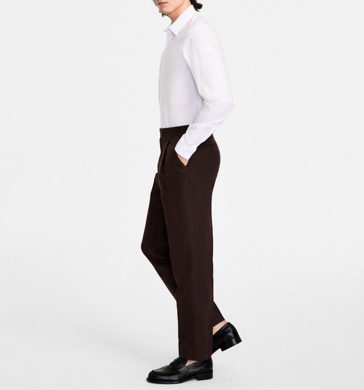 Calvin Klein Men's Slim-Fit Linen-Blend Dress Pants MSRP $190