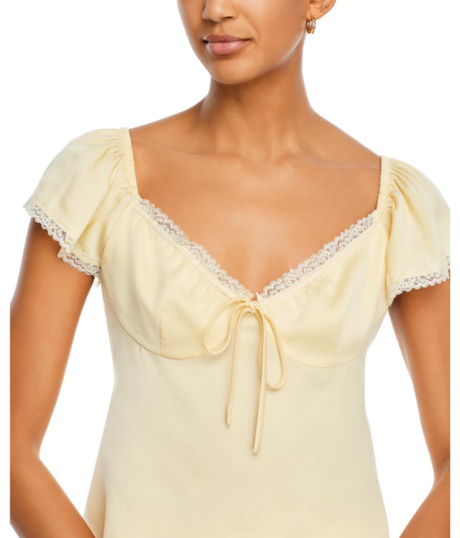 WAYF Melissa Short Sleeve Top MSRP $69