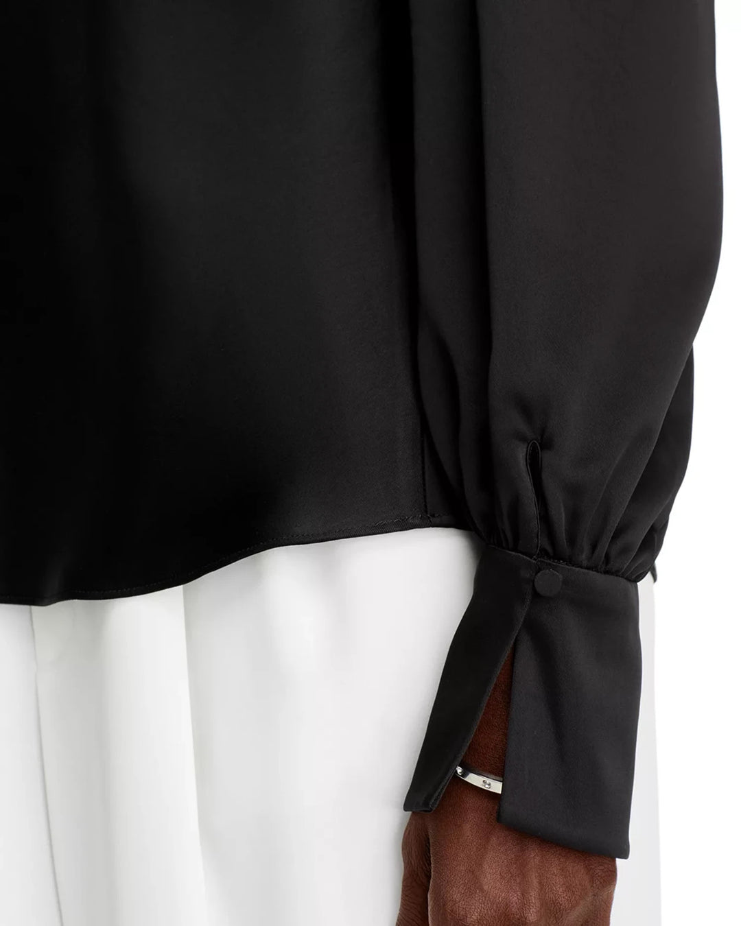 SIMKHAI Alice Draped One Shoulder Top MSRP $295