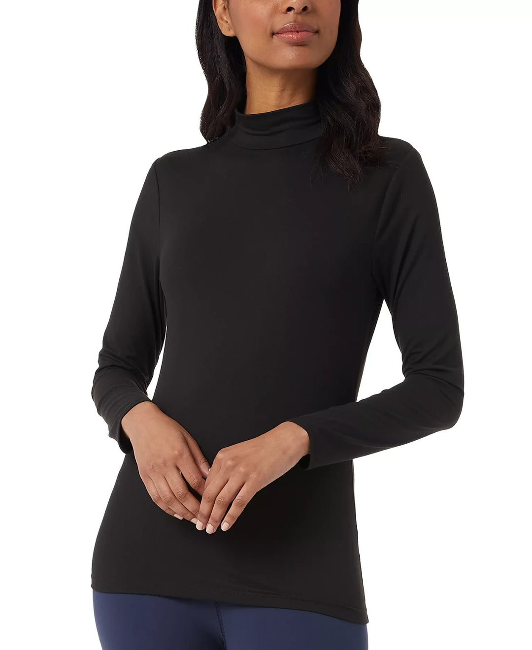 32 Degrees Long-Sleeve Mock-Neck Top MSRP $24
