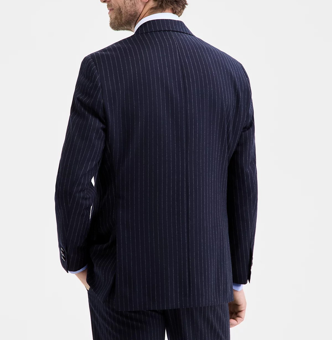 Michael Kors Men's Classic-Fit Wool-Blend Stretch Suit Separate Jacket MSRP $450
