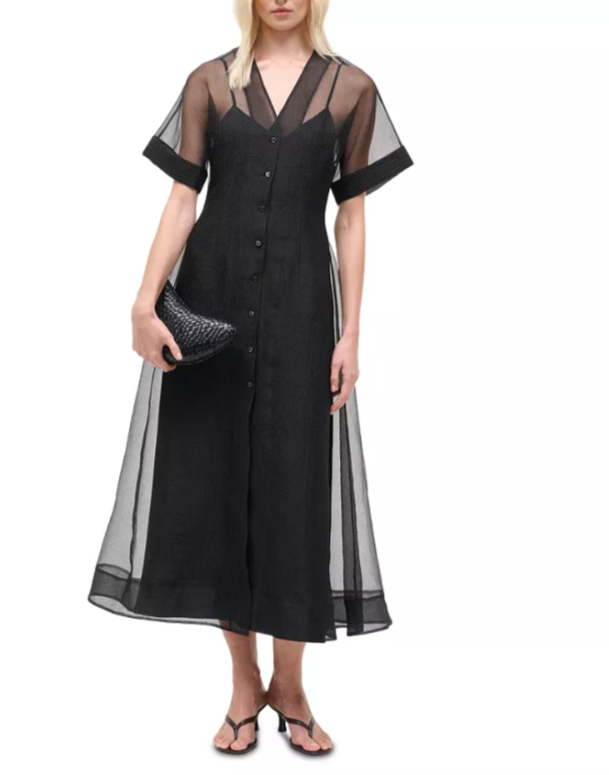 STAUD Elle Dress MSRP $495