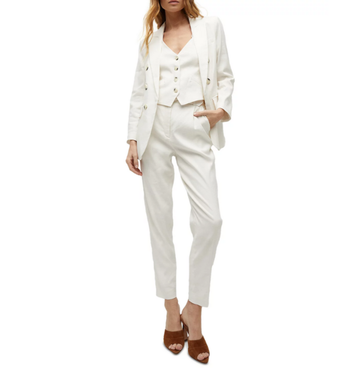Veronica Beard Bexley Dickey Double Breasted Jacket MSRP $698