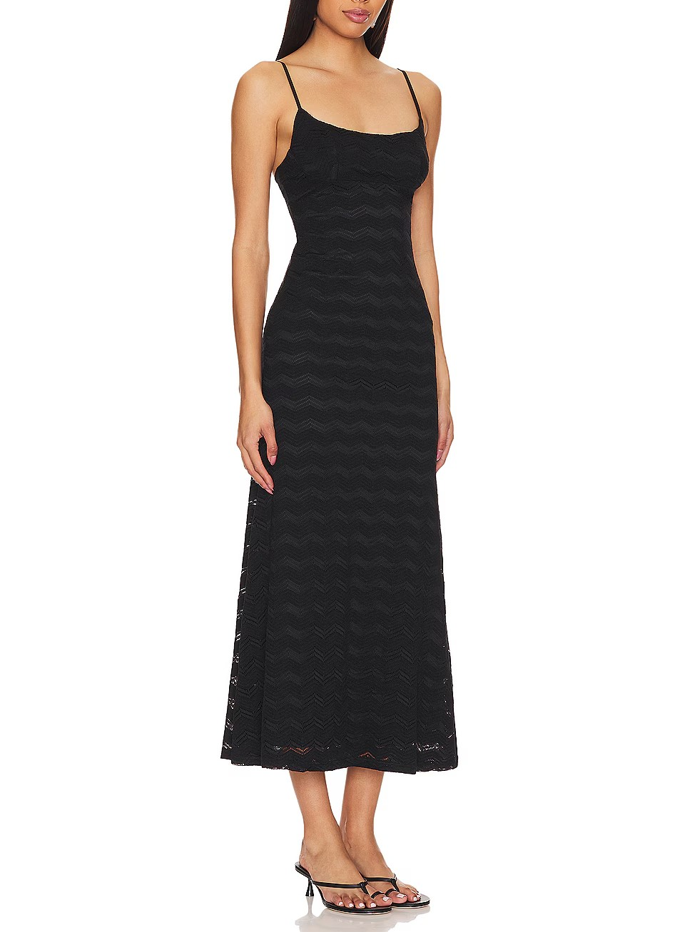 Bardot Adoni Zig Zag MIDI Dress MSRP $119