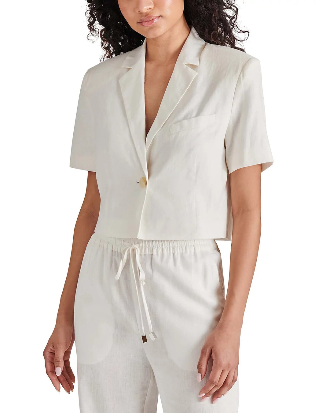 STEVE MADDEN Fayette Cropped Blazer MSRP $89