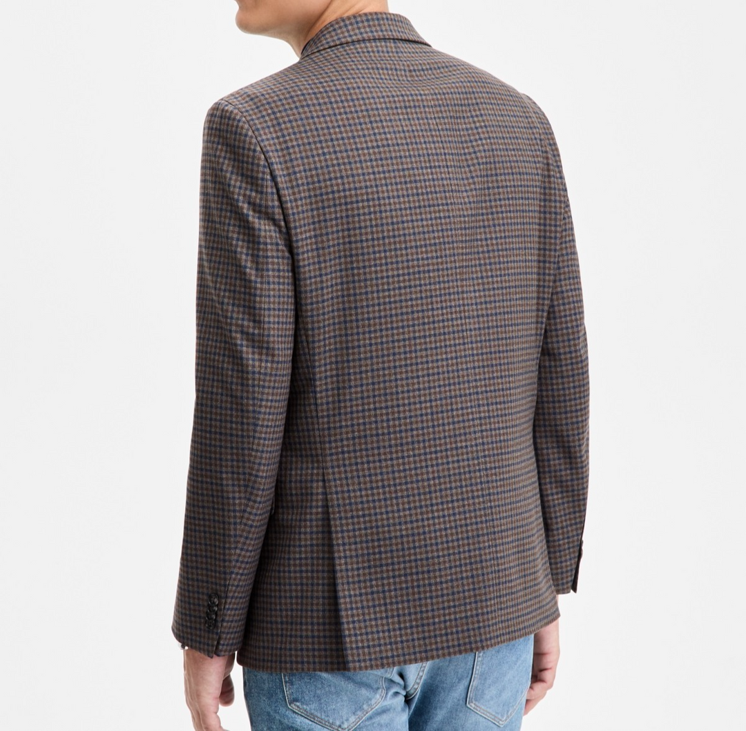 Tommy Hilfiger Men's Modern-Fit Check Sport Coat MSRP $295