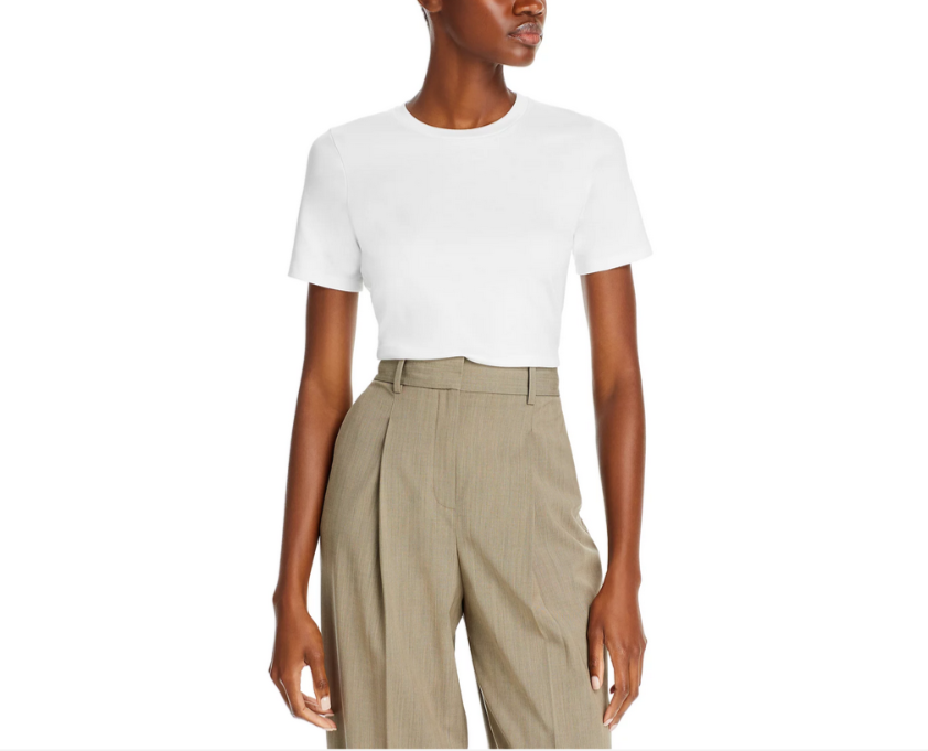Theory Johnna Pima Cotton Tee MSRP $75