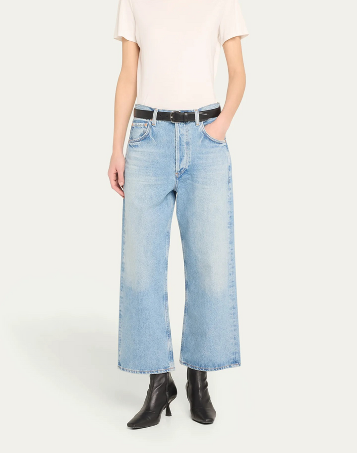 Citizens of Humanity Gaucho Vintage Wide Leg Jeans in Misty MSRP $248