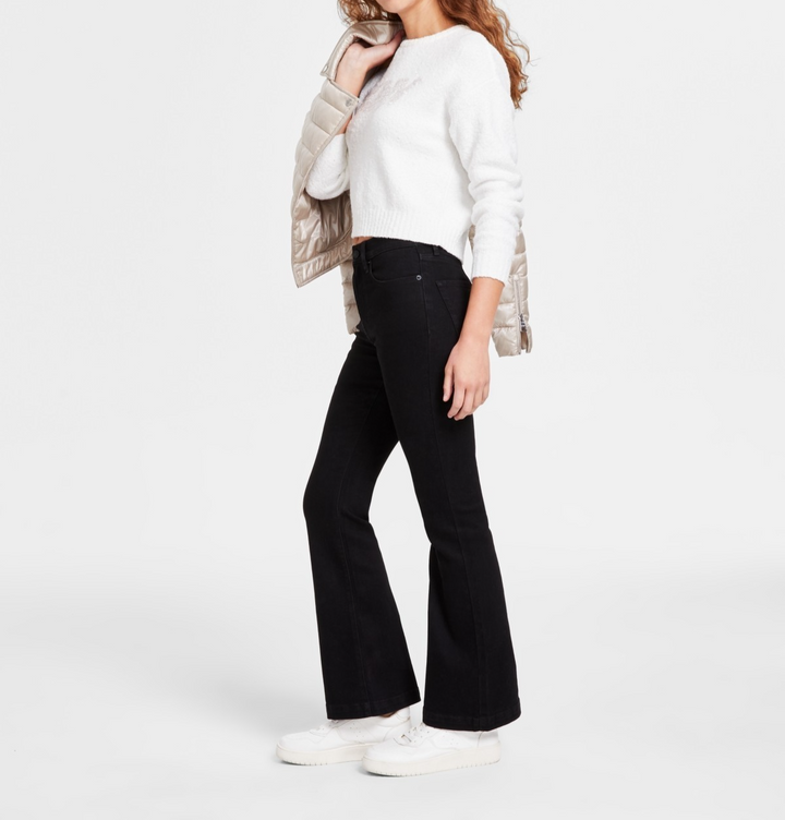 DKNY Jeans Women's High-Rise Flare-Leg Jeans MSRP $79