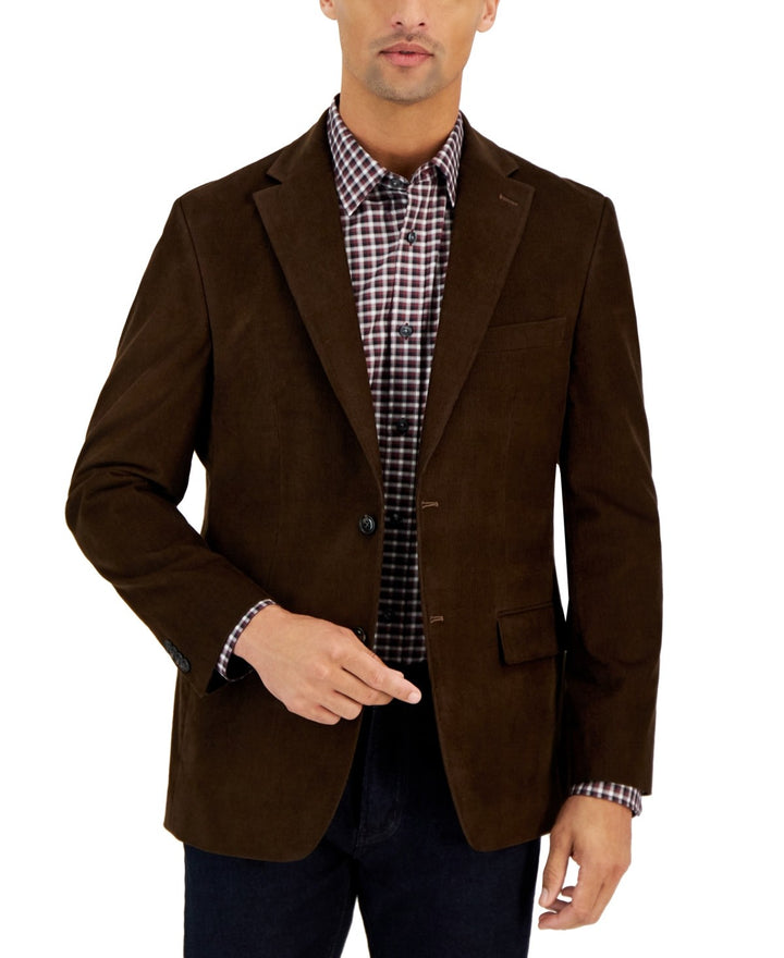 Tommy Hilfiger Modern-Fit Corduroy Sport Coat MSRP $295