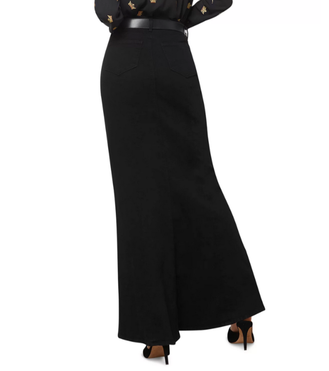 L'AGENCE Kailani Mermaid Denim Skirt MSRP $295
