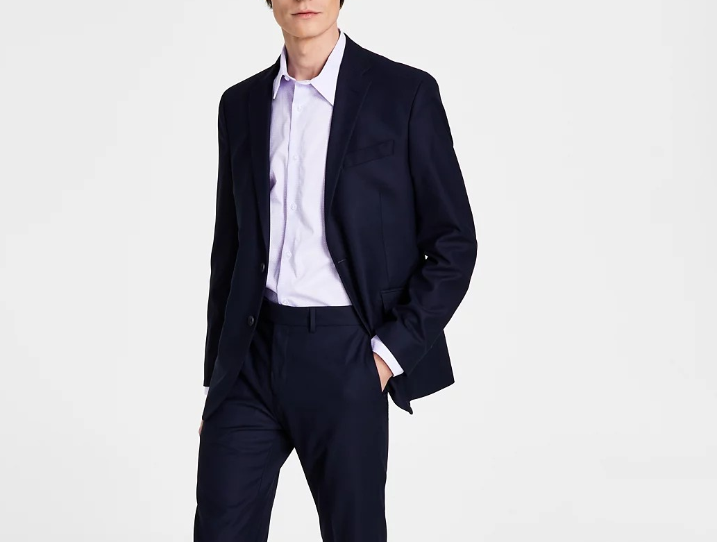 Kenneth Cole Reaction Men's Ready Flex Slim-Fit Suit Jacket MSRP $395