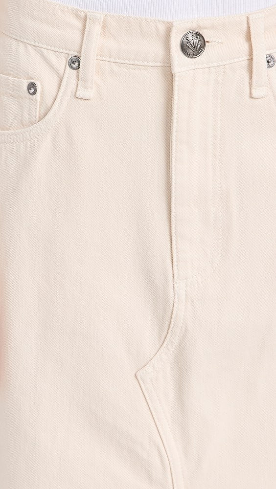 rag & bone Avery Cotton Center Slit Maxi Skirt MSRP $258