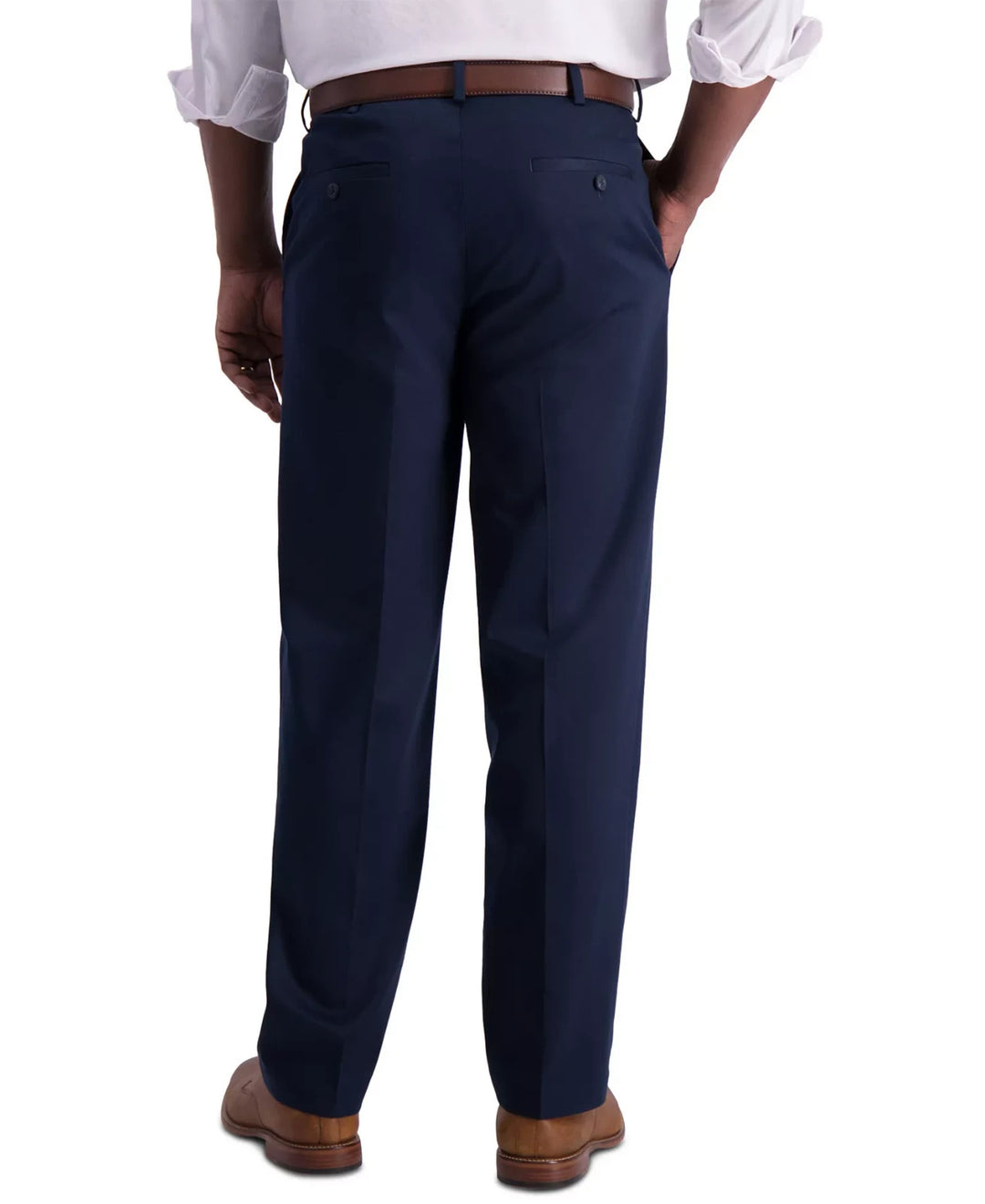 Haggar Men's Classic-Fit Flat-Front Dress Pants  MSRP $70