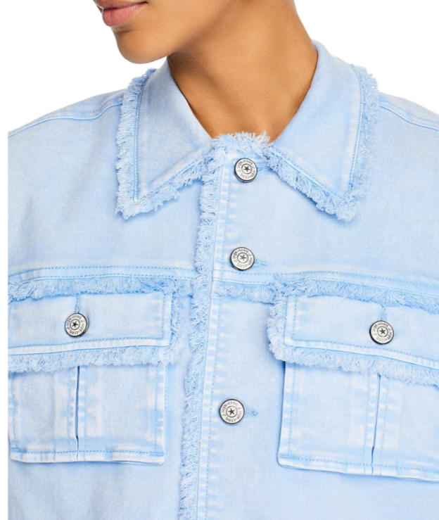 Cinq à Sept Vera Denim Vest MSRP $495