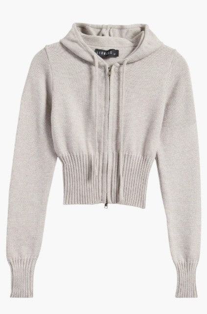 Lioness Muse Knit Zip up Hoodie MSRP $69