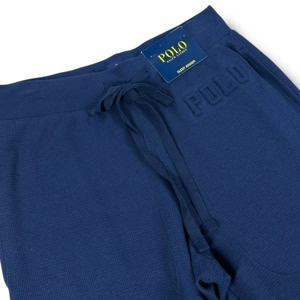 Polo Ralph Lauren Men's Hanging Embossed Waffle Pajama Joggers MSRP $59.50