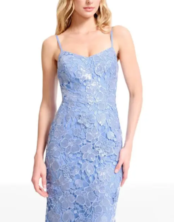 Dress the Population Giovanna Lace Dress MSRP $468
