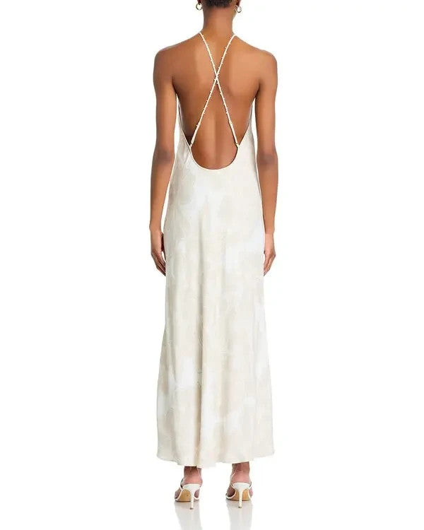 Farm Rio Off White Maxi Dress MSRP $248