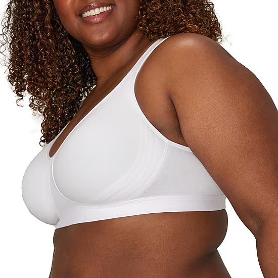Playtex 18 Hour Ultimate Lift and Support Cotton Stretch Wireless Bra MSRP $43