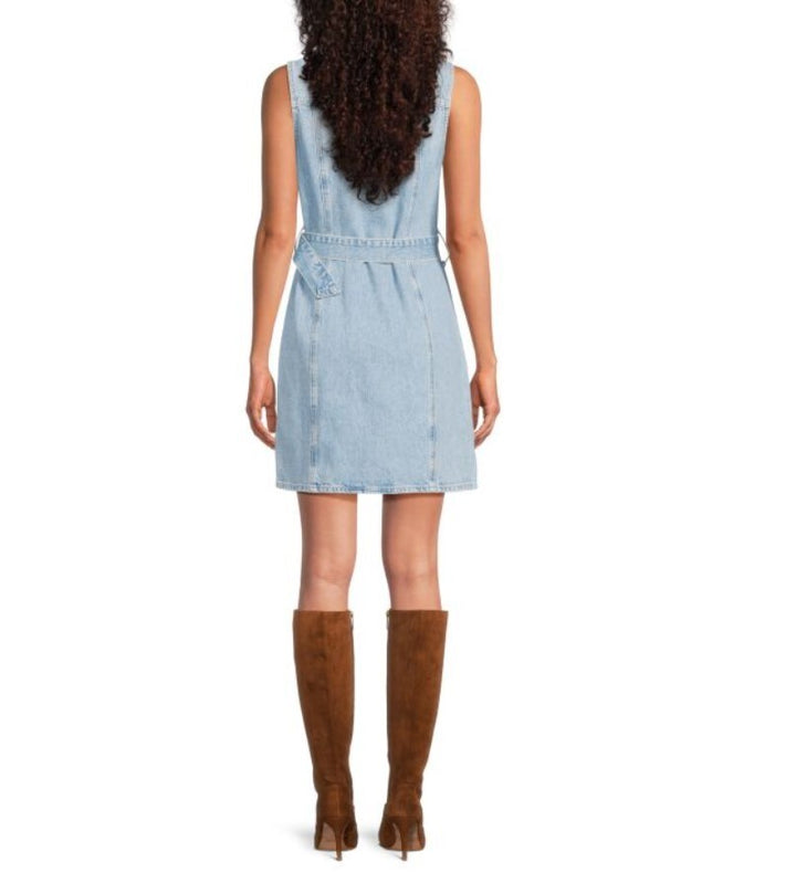 Rails Wilshire Denim Mini Shirtdress MSRP $228
