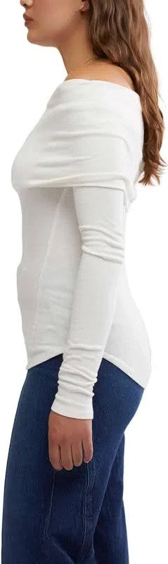 Free People Iris Layering Long Sleeve Top MSRP $58