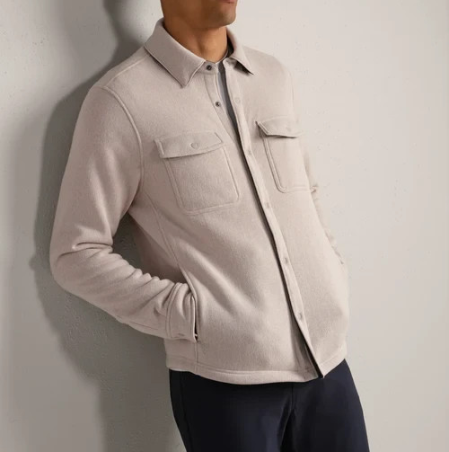 Rhone Fleece Shacket MSRP $178