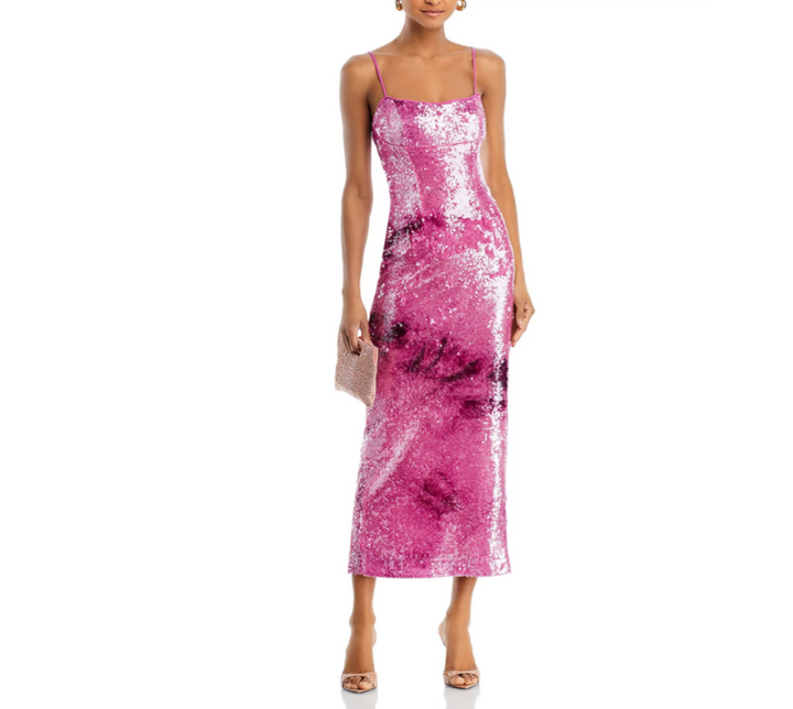 Bardot Infinite Sequin Maxi Dress MSRP $159
