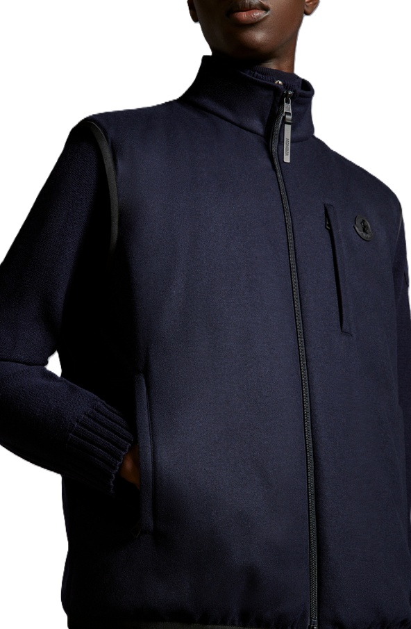 Moncler Tumba Zip Front Vest MSRP $1330