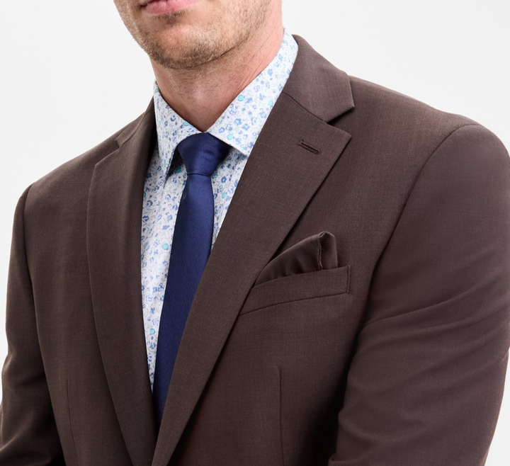 Bar III Men's Slim-Fit Wool-Blend Suit Separate Jacket MSRP $425
