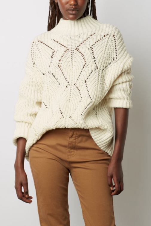 Gerard Darel Chunky Wool-Blend Sweater