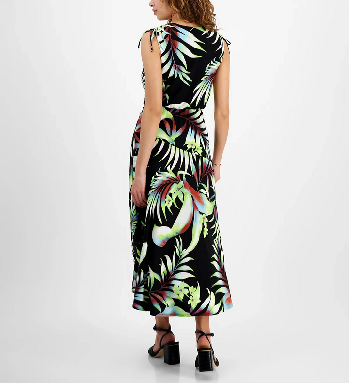 RACHEL Rachel Roy Eulalie Shoulder-Tie High-Low Dress MSRP $149