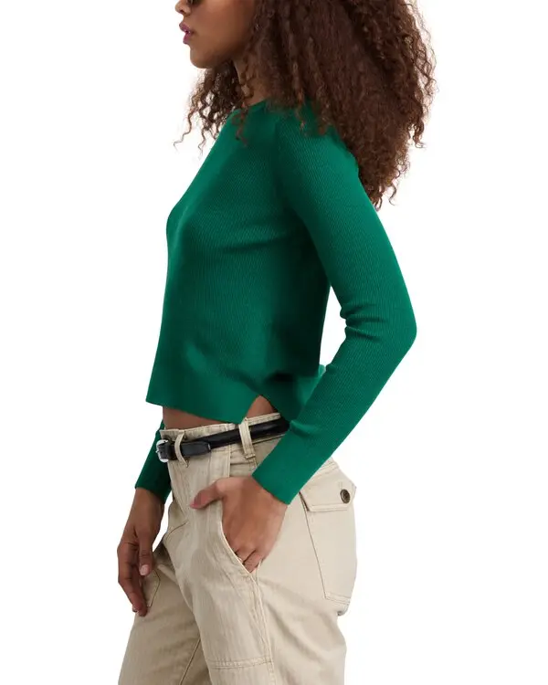 Alex Mill Ava Slim Fit Crewneck Wool Sweater MSRP $155